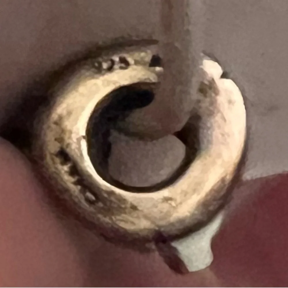 Chamilia Women's .925 Sterling Silver Print Letter L Charm Bead EUC CHAM #284